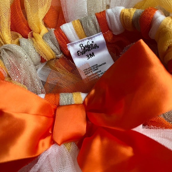 Baby Girl Thanksgiving Outfit Set Turkey Tutu 3 Months - Picture 6 of 7